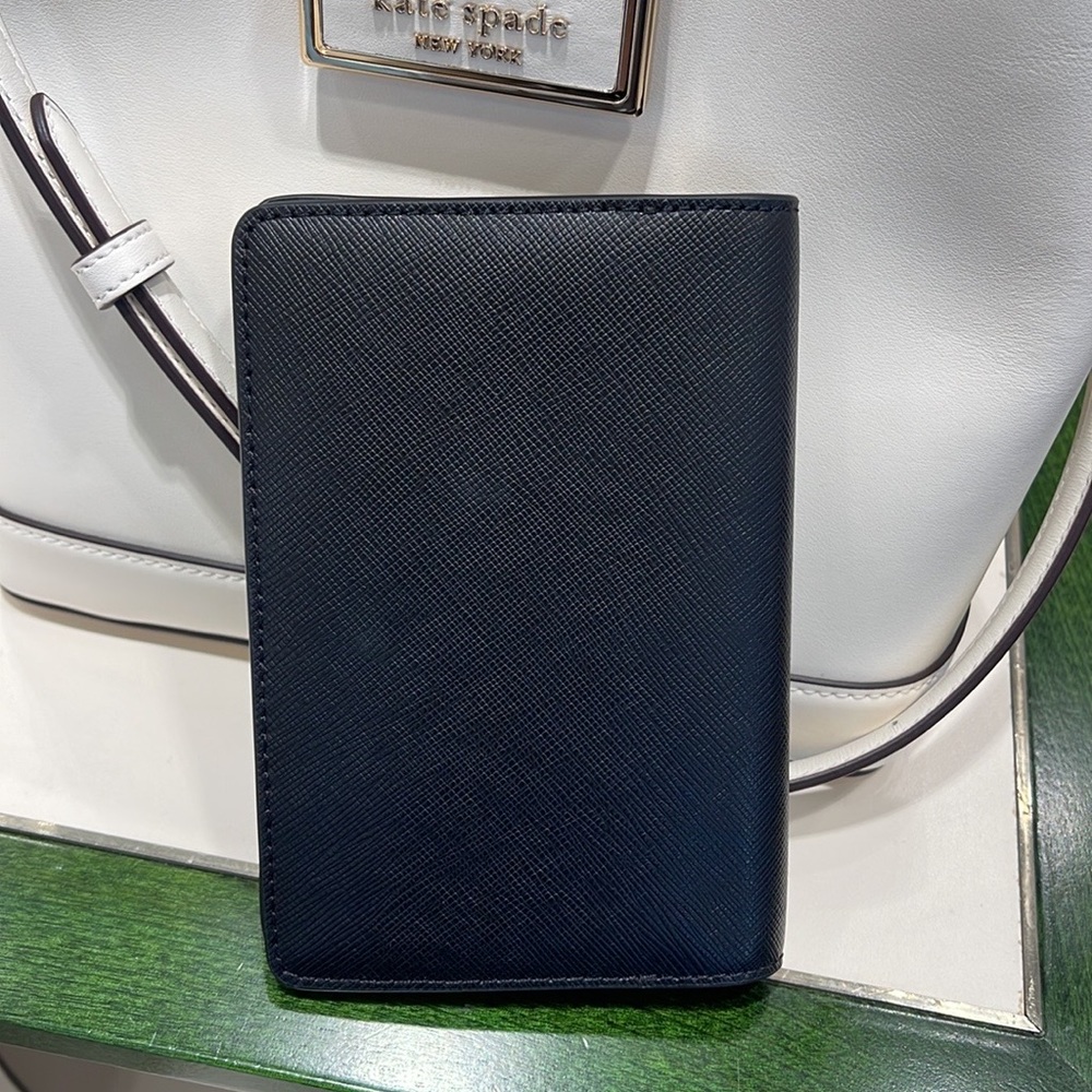 Kate Spade Madison Leather Passport Holder, Crush Proof, Black
NWT - Picture 12 of 16